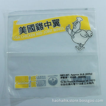 Food Resealable Zipper/Slider Bag, Customized Designs and Logos are Welcome